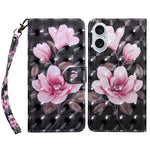 3D Painted Leather Phone Case, For iPhone 16 Pro Max, For iPhone 16 Pro, For iPhone 16 Plus, For iPhone 16