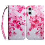 3D Painted Leather Phone Case, For iPhone 16 Pro Max, For iPhone 16 Pro, For iPhone 16 Plus, For iPhone 16