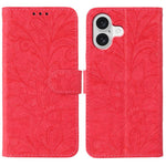 Lace Flower Embossing Flip Leather Phone Case, For iPhone 17e / 16e, For iPhone 17 Pro Max, For iPhone 17 Pro, For iPhone 17, For iPhone Air, For iPhone 16 Pro Max, For iPhone 16 Pro, For iPhone 16 Plus