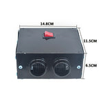 Car 500W High-power Electric Heater Defroster, 12V 2-hole, 24V 2-hole, 12V 4-hole, 24V 4-hole, 12V Classic 2-hole 600W