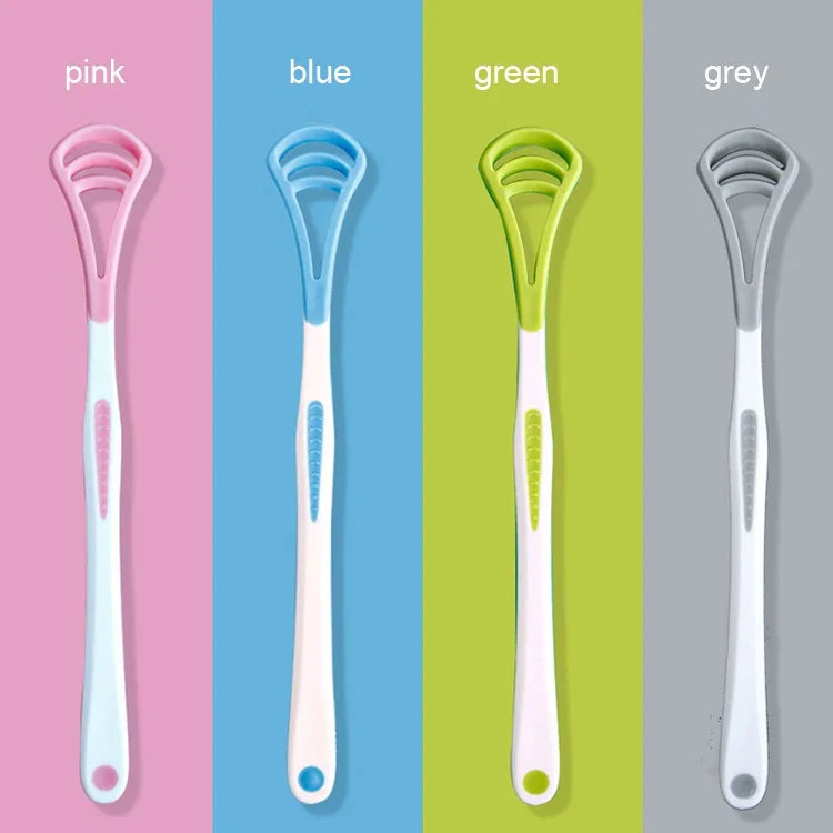 Tongue Cleaner Brush, Random Color