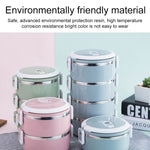 Stainless Steel Insulation Container Lunch Box Food Bento Box, Single-Layer 0.7L, Dual-Layer 1.4L, 3-Layer 2.1L, 4-Layer 2.8L