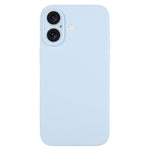 Pure Color Liquid Silicone Fine Pore Phone Case, For iPhone 16 Plus