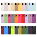 Pure Color Liquid Silicone Fine Pore Phone Case, For iPhone 14 Plus
