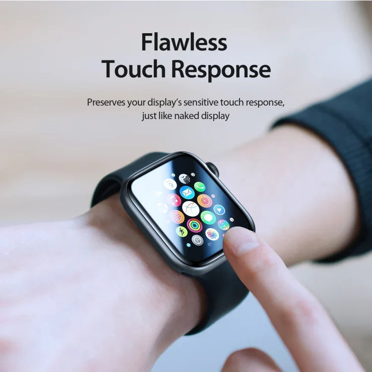 DUX DUCIS Pmma Series 3D Surface Composite Soft Watch Film, For Apple Watch Series 6 / 5 / 4 / SE 44mm, For Apple Watch Series 6 / 5 / 4 / SE 40mm, For Apple Watch Series 11 / 10 46mm, For Apple Watch Series 11 / 10 42mm                                ...