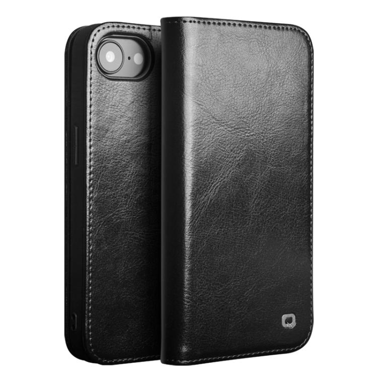 QIALINO Classic Genuine Leather Phone Case, For iPhone 16e / 17e, For iPhone 17 Pro Max, For iPhone 17 Pro, For iPhone 17, For iPhone Air, For iPhone 16 Pro Max, For iPhone 16 Pro, For iPhone 16 Plus, For iPhone 16, For iPhone 15 Pro Max               ...