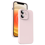 Microfiber Liquid Silicone Shockproof Phone Case, For iPhone 12, For iPhone 12 Pro Max, For iPhone 12 Pro