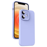 Microfiber Liquid Silicone Shockproof Phone Case, For iPhone 12, For iPhone 12 Pro Max, For iPhone 12 Pro