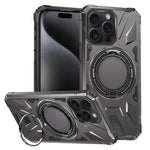 MagSafe Magnetic Shockproof Phone Case with Ring Holder, For iPhone 16 Plus, For iPhone 16, For iPhone 15 Pro Max, For iPhone 15 Pro, For iPhone 15 Plus, For iPhone 15
