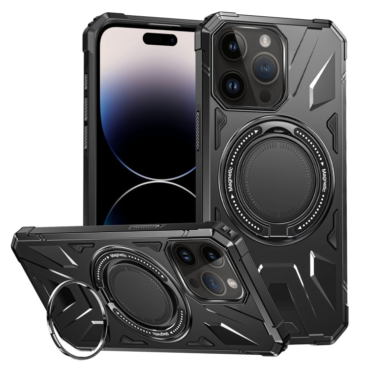 MagSafe Magnetic Shockproof Phone Case with Ring Holder, For iPhone 14 Plus, For iPhone 14/13, For iPhone 14 Pro, For iPhone 14 Pro Max, For iPhone 13 Pro Max, For iPhone 13 Pro