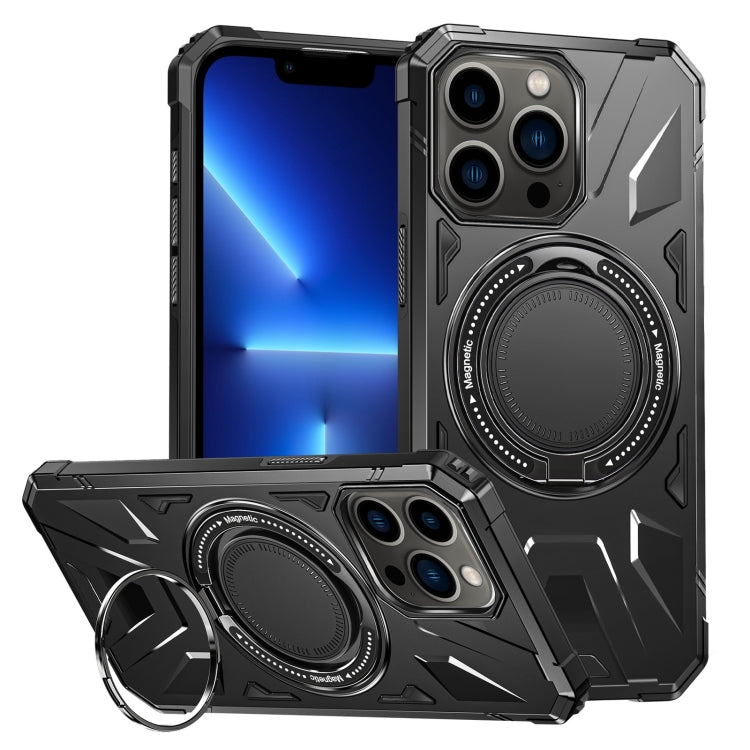 MagSafe Magnetic Shockproof Phone Case with Ring Holder, For iPhone 14 Plus, For iPhone 14/13, For iPhone 14 Pro, For iPhone 14 Pro Max, For iPhone 13 Pro Max, For iPhone 13 Pro