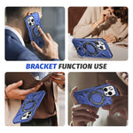 MagSafe Magnetic Shockproof Phone Case with Ring Holder, For iPhone 12/12 Pro, For iPhone 12 Pro Max, For iPhone 11