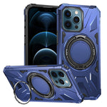MagSafe Magnetic Shockproof Phone Case with Ring Holder, For iPhone 12/12 Pro, For iPhone 12 Pro Max, For iPhone 11