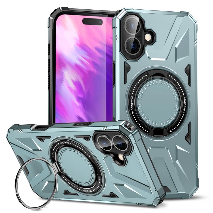 MagSafe Magnetic Shockproof Phone Case with Ring Holder, For iPhone 17 Pro Max, For iPhone 17 Pro, For iPhone 17, For iPhone Air, For iPhone 16 Pro Max, For iPhone 16 Pro