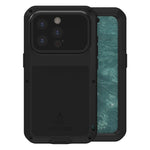 LOVE MEI Metal Shockproof Life Waterproof Dustproof Phone Case, For iPhone 17 Pro Max, For iPhone 17 Pro, For iPhone 17, For iPhone 16 Pro Max, For iPhone 16 Pro, For iPhone 16, For iPhone 15 Pro Max, For iPhone 15 Pro