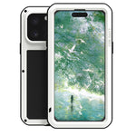 LOVE MEI Metal Shockproof Life Waterproof Dustproof Phone Case, For iPhone 17 Pro Max, For iPhone 17 Pro, For iPhone 17, For iPhone 16 Pro Max, For iPhone 16 Pro, For iPhone 16, For iPhone 15 Pro Max, For iPhone 15 Pro
