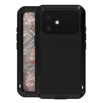 LOVE MEI Metal Shockproof Life Waterproof Dustproof Phone Case, For iPhone 17 Pro Max, For iPhone 17 Pro, For iPhone 17, For iPhone 16 Pro Max, For iPhone 16 Pro, For iPhone 16, For iPhone 15 Pro Max, For iPhone 15 Pro