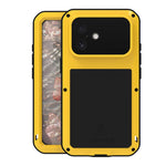LOVE MEI Metal Shockproof Life Waterproof Dustproof Phone Case, For iPhone 17 Pro Max, For iPhone 17 Pro, For iPhone 17, For iPhone 16 Pro Max, For iPhone 16 Pro, For iPhone 16, For iPhone 15 Pro Max, For iPhone 15 Pro