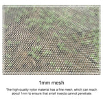 Garden Dustproof Nylon Net Insect Screen Packing Bag, Mesh Aperture: 1mm, 1.5x10m, 1x5m, 2x3m, 2x5m, 2.5x10m