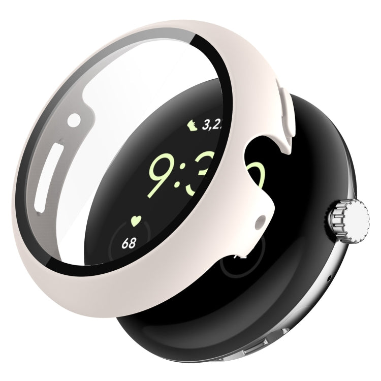 PC + Tempered Film Integrated Watch Protective Case, For Google Pixel Watch 2