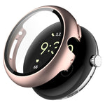 PC + Tempered Film Integrated Watch Protective Case, For Google Pixel Watch 2