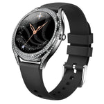V66 1.28inch BT5.0 Smart Watch Support Heart Rate/ Sleep Detection, Silicone Strap