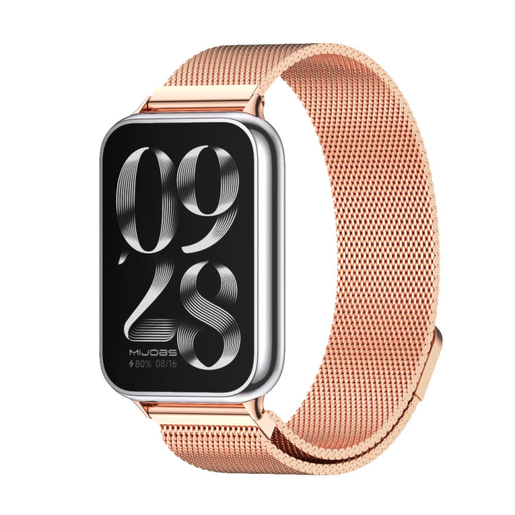 Mijobs Milan Magnetic Stainless Steel Watch Band, For Xiaomi Band 10 Pro / Redmi Watch 6 / 5