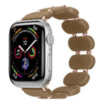 Stretch Resin Watch Band, For Apple Watch SE 2023 44mm, For Apple Watch SE 2023 40mm, For Apple Watch Ultra 2 49mm, For Apple Watch Series 9 45mm, For Apple Watch Series 9 41mm, For Apple Watch Ultra 49mm