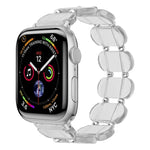 Stretch Resin Watch Band, For Apple Watch SE 2023 44mm, For Apple Watch SE 2023 40mm, For Apple Watch Ultra 2 49mm, For Apple Watch Series 9 45mm, For Apple Watch Series 9 41mm, For Apple Watch Ultra 49mm