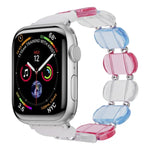 Stretch Resin Watch Band, For Apple Watch SE 2023 44mm, For Apple Watch SE 2023 40mm, For Apple Watch Ultra 2 49mm, For Apple Watch Series 9 45mm, For Apple Watch Series 9 41mm, For Apple Watch Ultra 49mm