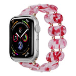 Stretch Resin Watch Band, For Apple Watch SE 2023 44mm, For Apple Watch SE 2023 40mm, For Apple Watch Ultra 2 49mm, For Apple Watch Series 9 45mm, For Apple Watch Series 9 41mm, For Apple Watch Ultra 49mm