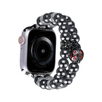 Beaded Dual Row Pearl Bracelet Watch Band, For Apple Watch SE 2023 44mm, For Apple Watch SE 2023 40mm, For Apple Watch Ultra 2 49mm, For Apple Watch Series 9 45mm, For Apple Watch Series 9 41mm, For Apple Watch Ultra 49mm, For Apple Watch Series 8 41mm...