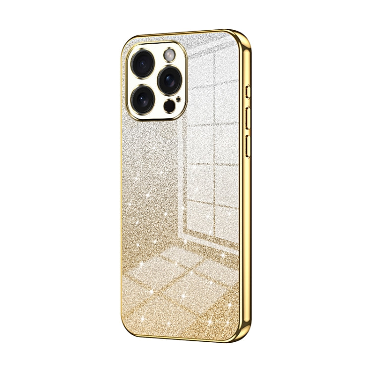 Gradient Glitter Powder Electroplated Phone Case, For iPhone 16 Pro, For iPhone 16 Plus, For iPhone 16, For iPhone 15 Pro Max, For iPhone 15 Pro, For iPhone 15 Plus