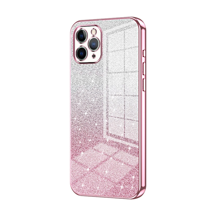 Gradient Glitter Powder Electroplated Phone Case, For iPhone 11 Pro Max, For iPhone 11, For iPhone 11 Pro, For iPhone X / XS, For iPhone XR, For iPhone XS Max