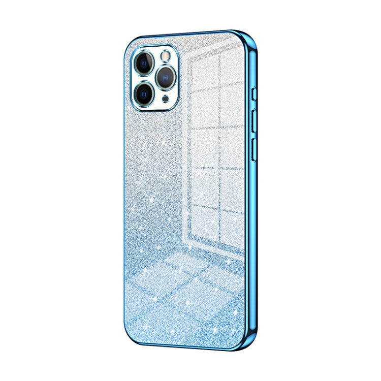 Gradient Glitter Powder Electroplated Phone Case, For iPhone 11 Pro Max, For iPhone 11, For iPhone 11 Pro, For iPhone X / XS, For iPhone XR, For iPhone XS Max