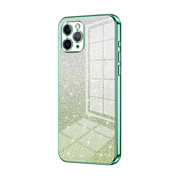 Gradient Glitter Powder Electroplated Phone Case, For iPhone 11 Pro Max, For iPhone 11, For iPhone 11 Pro, For iPhone X / XS, For iPhone XR, For iPhone XS Max