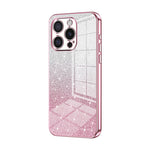 Gradient Glitter Powder Electroplated Phone Case, For iPhone 16 Pro, For iPhone 16 Plus, For iPhone 16, For iPhone 15 Pro Max, For iPhone 15 Pro, For iPhone 15 Plus