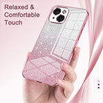 Gradient Glitter Powder Electroplated Phone Case, For iPhone 17e / 16e, For iPhone 17 Pro Max, For iPhone 17 Pro, For iPhone 17, For iPhone Air, For iPhone 16 Pro Max