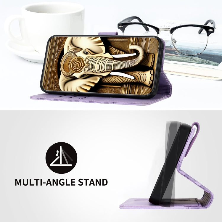 YX0060 Elephant Head Embossed Phone Leather Case with Lanyard, For iPhone 12 mini, For iPhone 11 Pro Max, For iPhone 11, For iPhone 11 Pro, For iPhone XS / X, For iPhone XR