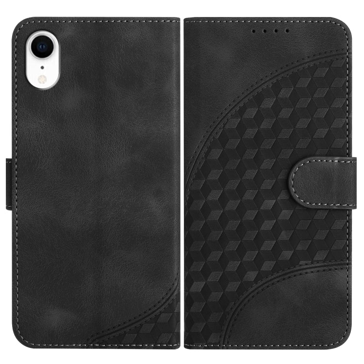 YX0060 Elephant Head Embossed Phone Leather Case with Lanyard, For iPhone 12 mini, For iPhone 11 Pro Max, For iPhone 11, For iPhone 11 Pro, For iPhone XS / X, For iPhone XR