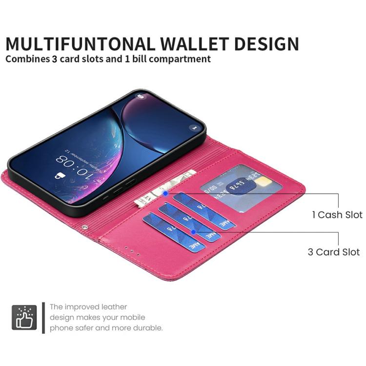 Four-leaf Embossed Leather Phone Case, For iPhone 17 Pro Max, For iPhone 17 Pro, For iPhone 17, For iPhone Air, For iPhone 16 Pro Max, For iPhone 16 Pro, For iPhone 16 Plus, For iPhone 16