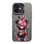 Color Ink Frosted PC+TPU Phone Case, For iPhone 11
