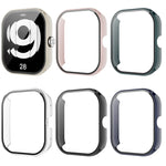 PC + Tempered Glass Integrated Watch Protective Case, For Redmi Watch 4