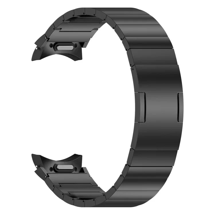 Button Style One-bead Metal Watch Band, For Samsung Galaxy Watch6/6 Classic/5/5 Pro