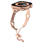 Twist Metal Bracelet Chain Watch Band, For Apple Watch SE 2022 44mm, For Apple Watch Series 7 41mm, For Apple Watch Series 7 45mm, For Apple Watch SE 40mm, For Apple Watch SE 44mm, For Apple Watch Series 6 40mm, For Apple Watch Series 6 44mm           ...