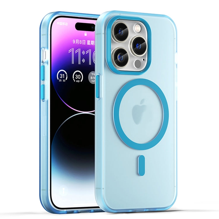 MagSafe Frosted Translucent TPU + PC Full Coverage Phone Case, For iPhone 16 Pro, For iPhone 16 Plus, For iPhone 16, For iPhone 15 Pro Max, For iPhone 15 Pro