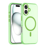 MagSafe Frosted Translucent TPU + PC Full Coverage Phone Case, For iPhone 16 Pro, For iPhone 16 Plus, For iPhone 16, For iPhone 15 Pro Max, For iPhone 15 Pro