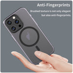 MagSafe Frosted Translucent TPU + PC Full Coverage Phone Case, For iPhone 16 Pro, For iPhone 16 Plus, For iPhone 16, For iPhone 15 Pro Max, For iPhone 15 Pro
