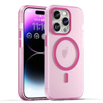 MagSafe Frosted Translucent TPU + PC Full Coverage Phone Case, For iPhone 16 Pro, For iPhone 16 Plus, For iPhone 16, For iPhone 15 Pro Max, For iPhone 15 Pro