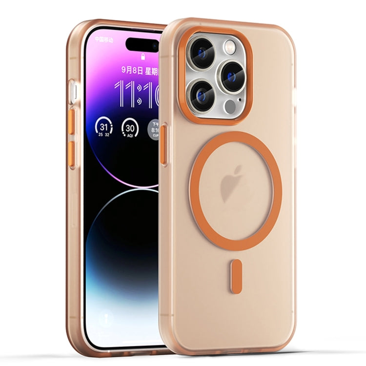 MagSafe Frosted Translucent TPU + PC Full Coverage Phone Case, For iPhone 16 Pro, For iPhone 16 Plus, For iPhone 16, For iPhone 15 Pro Max, For iPhone 15 Pro
